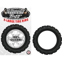 Mack Tuff Tire X-Large Tire Silicone Cockring (Black)