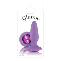 Glams Anal Plug Purple Gem