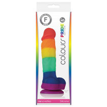Colours Pride Edition 5 in. Dildo Rainbow