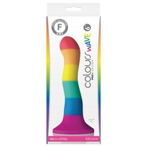 Colours Pride Edition Wave 6 in. Dildo Rainbow