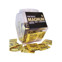 Trojan Magnum Large Size Latex Condoms (Bowl of 40)