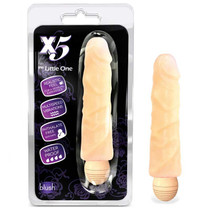 Blush X5 Plus The Little One Realistic 6.75 in. Vibrating Dildo Beige