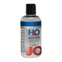 JO H2O Warming Water-Based Lubricant 8 oz.
