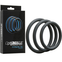 OptiMALE  3 C-Ring Set  Thin Slate