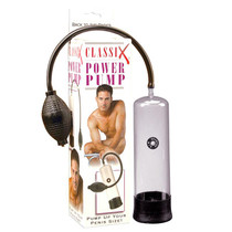 Pipedream Classix Power Pump Clear/Black