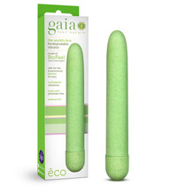 Blush Gaia Eco Slimline Vibrator Green