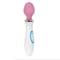 Evolved Luminous Rose Rechargeable Wand Massager Pink