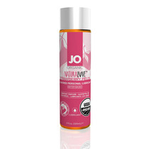JO NaturaLove Organic Strawberry Fields Flavored Water-Based Lubricant 4 oz.