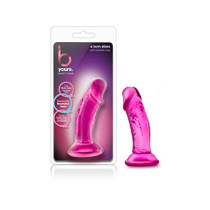 Blush B Yours Sweet n' Small 4 in. Dildo with Suction Cup Pink