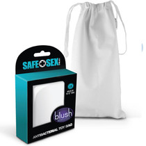 Blush Safe Sex Antibacterial Toy Bag Large