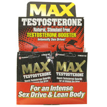 MaxTestosterone Booster Pills 2-Pack 24-Piece Display