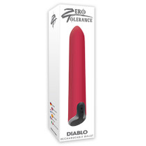Zero Tolerance Diablo Rechargeable Bullet Vibrator Red