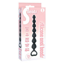 The 9's Ss-Curves Curved Silicone Anal Beads