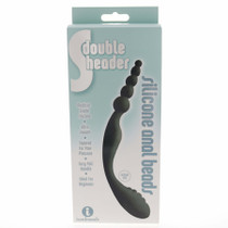 The 9's S-Double Header Double Ended Silicone Anal Beads