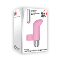 A&E Silicone Rechargeable Finger Vibe