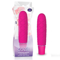 Blush Luxe Cozi Mini Silicone Slimline Vibrator Fuchsia