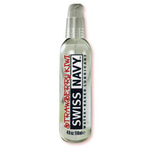 Swiss Navy Strawberry Kiwi Water-Based Flavored Lubricant 4 oz.