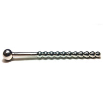 Rouge Beaded Urethral Sound w/Stopper