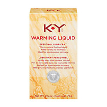 K-Y Warming Liquid Personal Lubricant 2.5 oz.