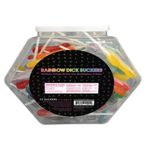 Rainbow Dick Sucker 72pc Bowl