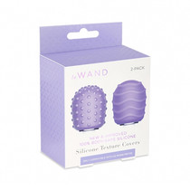 Le Wand Petite Silicone Texture Covers 2-Pack