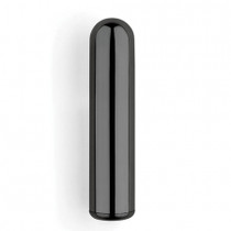 Le Wand Chrome Bullet Rechargeable Vibrator Black
