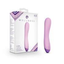 Blush Wellness G Curve Rechargeable Silicone G-Spot Vibrator Purple