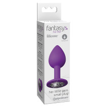 Pipedream Fantasy For Her Silicone Her Little Gem Small Plug Purple