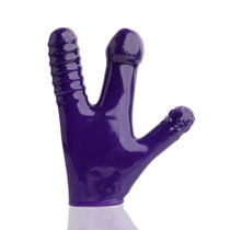 CLAW glove, eggplant