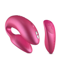 We-Vibe Chorus Rechargeable Remote-Controlled Silicone Couples Vibrator Cosmic Pink