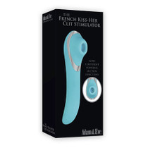 A&E French Kiss-Her Clitoral Stimulator Teal