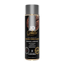 JO Gelato Decadent Double Chocolate Flavored Water-Based Lubricant 4 oz.