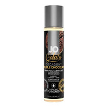 JO Gelato Decadent Double Chocolate Flavored Water-Based Lubricant 1 oz.