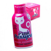 Pink Pussycat Female Enhancer  Shot 2oz 12 Pack Display