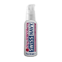 Swiss Navy Very Wild Cherry Water-Based Flavored Lubricant 1 oz.