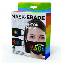 Maskerade Masks - Pride/Gay Again/Rainbow Kiss - 3-Pack