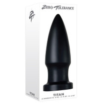 Zero Tolerance Titan Advanced Bullet-Shaped Anal Plug Black