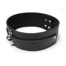 KinkLab  Bondage Basics Leather Collar (Black)