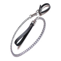 Kinklab Buckling Cock Ring and Chain Leash Set