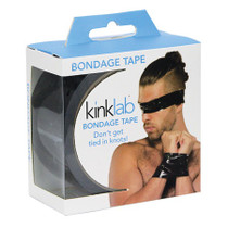 Kinklab Unisex Bondage Tape - Black