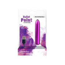 Power Bullet Point Rechargeable Purple