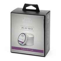 Fifty Shades of Grey Play Nice Vanilla Scented Candle 90 g / 3 oz.