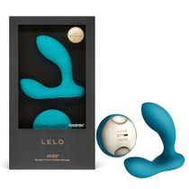 LELO HUGO Rechargeable Prostate Massager - Ocean Blue