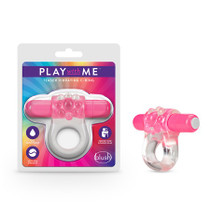 Play with Me  Teaser Vibrating C-Ring  Pink