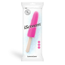 Love to Love iSCREAM Silicone Popsicle Dildo Rose