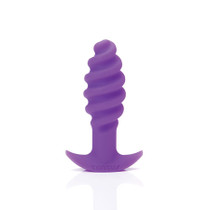 Tantus Twist Anal Plug Purple (Bag)