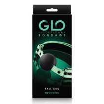GLO Bondage Ball Gag Green