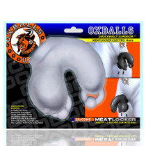 OxBalls MEATLOCKER ELECTRO Chastity 4mm Clear Ice