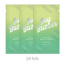 Jelique Joy Buzzer Clitoral Arousal Balm Mojito Twist (Bulk Pack 24 pcs) .13 oz Foil