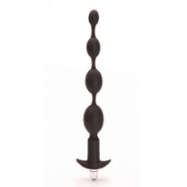 Tantus Vibrating Progressive Beads- Black